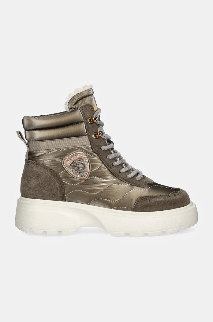 Nizki škornji Blauer BLANCA F4BLANCA03.NYS zelena AW24