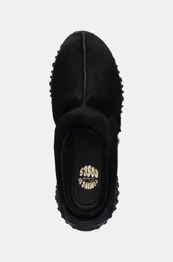 Kožne natikače Clarks Originals CUR Clog 1 crna 26180939