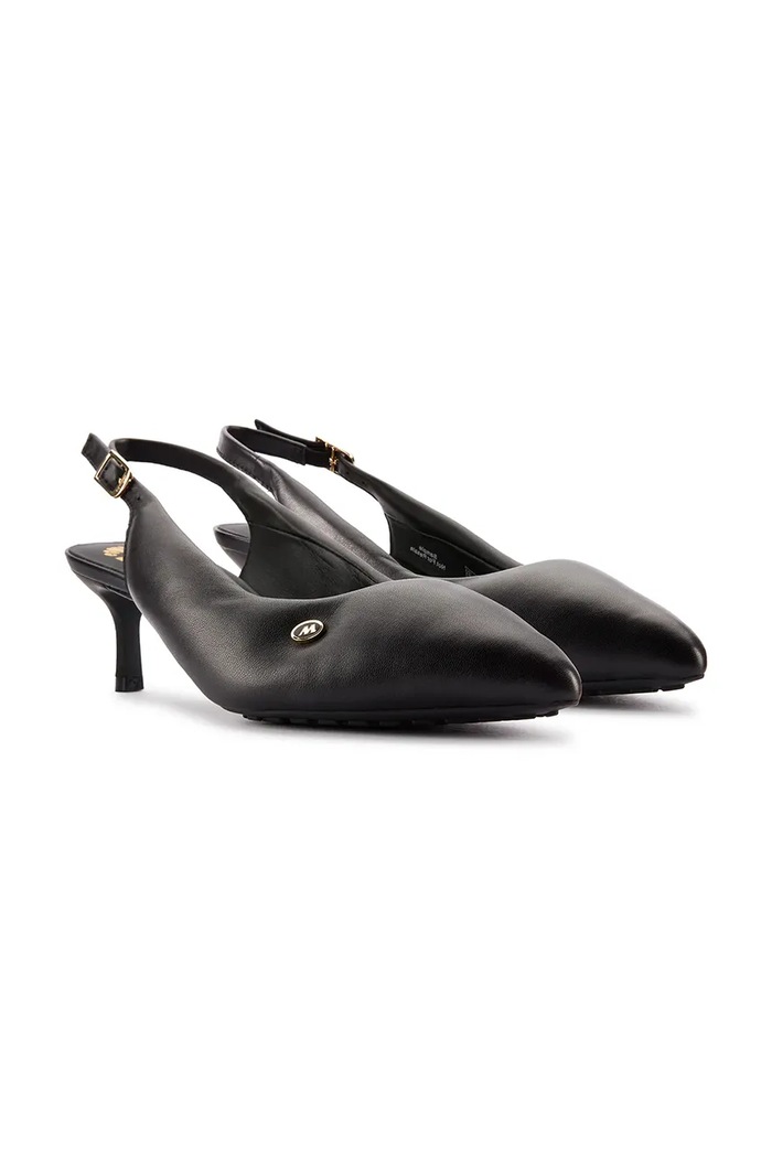 Δερμάτινες γόβες Clarks Originals CUR Sling 1 26180966 μαύρο AW24
