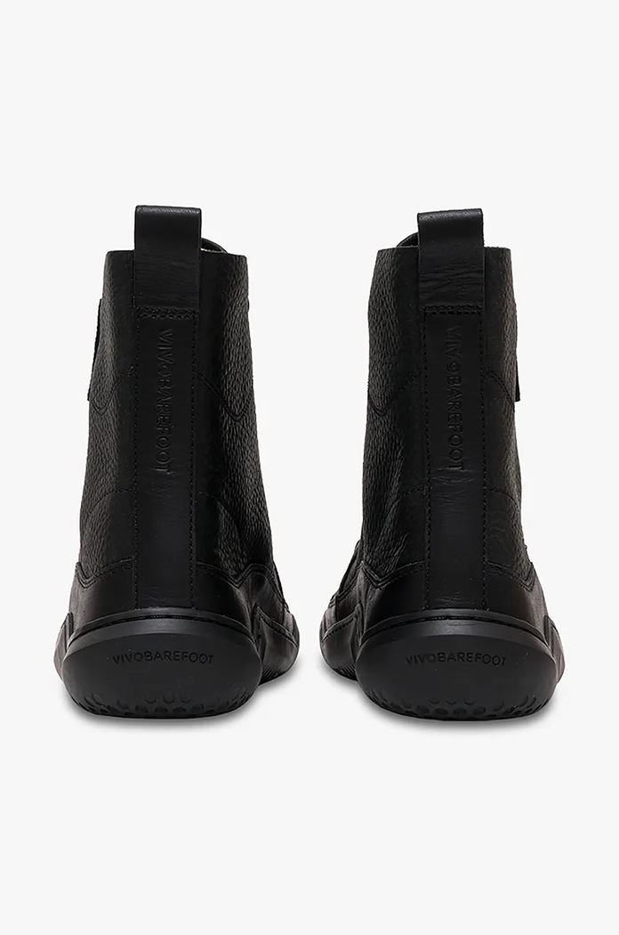 Vivobarefoot botki skórzane GOBI BOOT czarny 203431