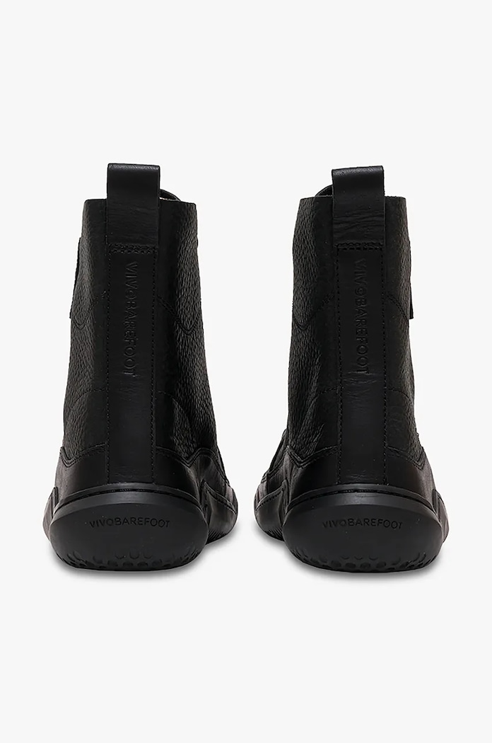 Vivobarefoot botki skórzane GOBI BOOT czarny 203431