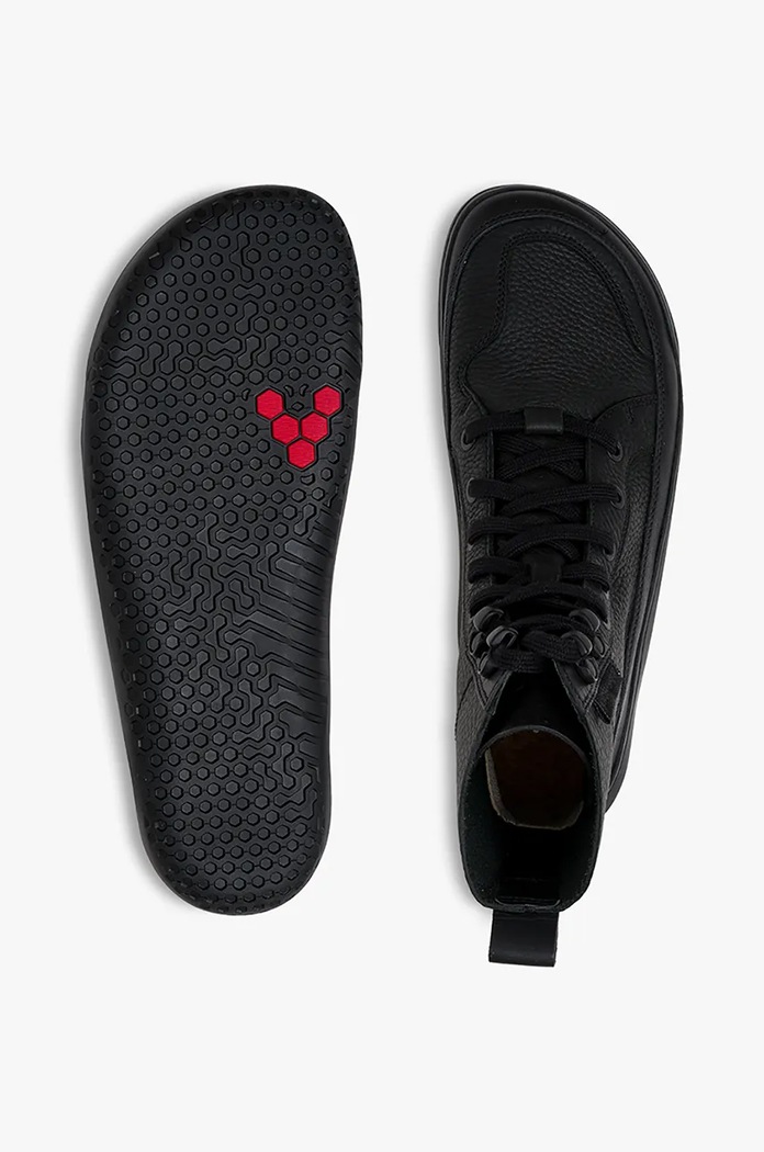 Vivobarefoot botki skórzane GOBI BOOT 203431 czarny