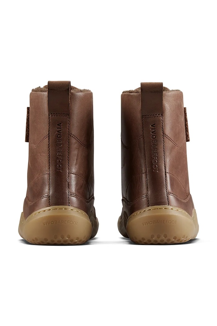 Cipők Vivobarefoot bőr csizma GOBI BOOT WARMLINED 209439 barna