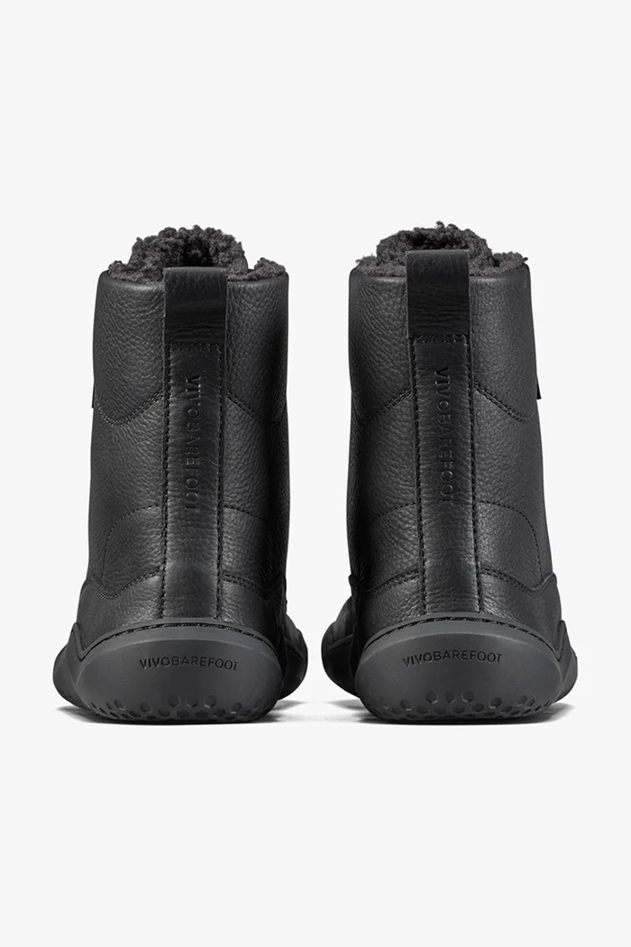 Cipők Vivobarefoot bőr csizma GOBI BOOT WARMLINED 209439 fekete
