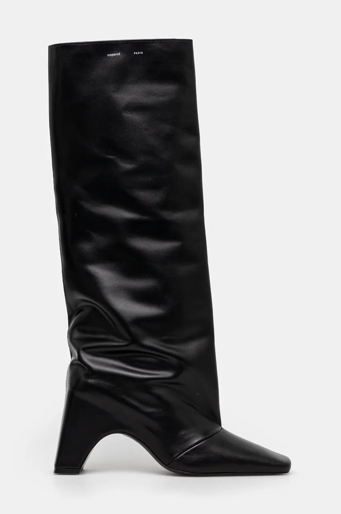 Coperni leather boots Bridge Boot COPSH03857 black AW24