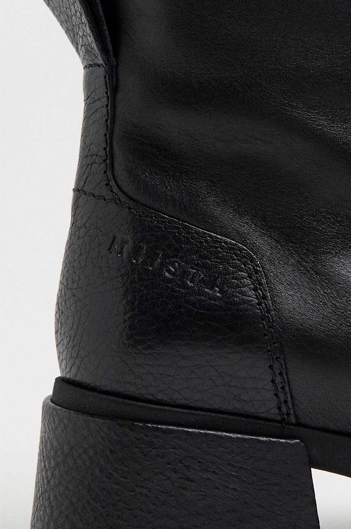 Кожени ботуши Miista Brunilhda E8.3784 черен AW24
