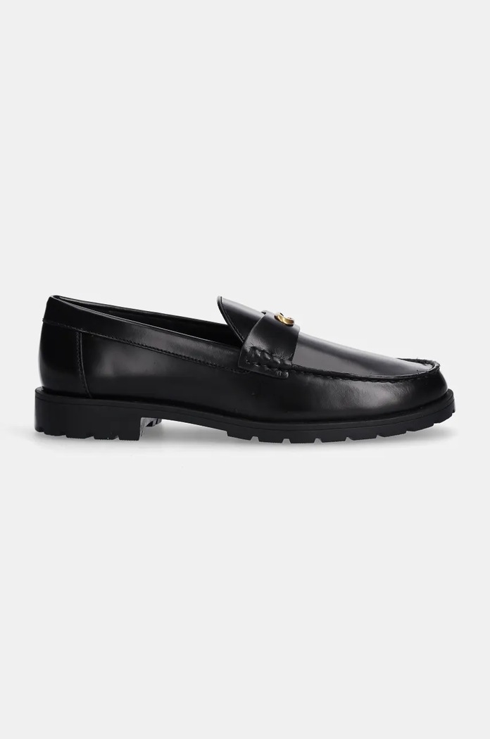 Kožené mokasíny Coach Jocelyn CW980.BLK černá AW25