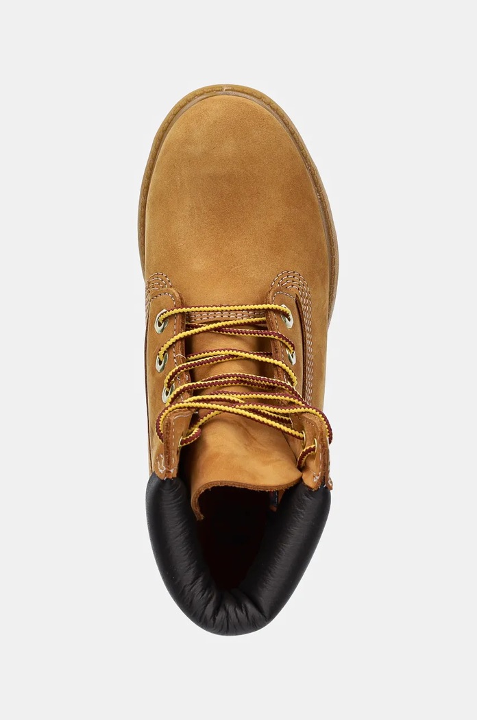 Kožená obuv Timberland Premium 6 Inch hnedá TB1103617131
