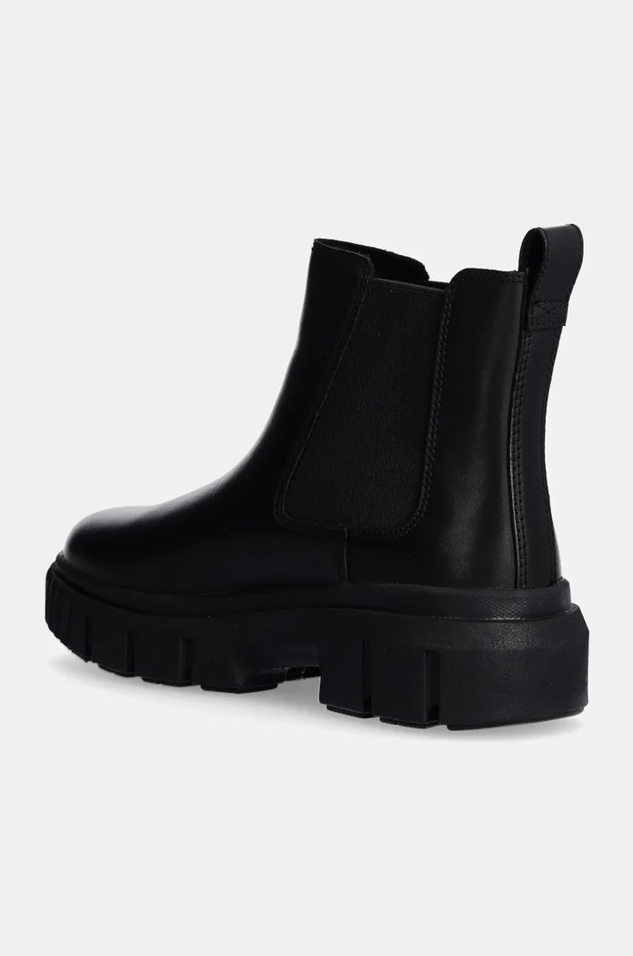 Obuwie Timberland Sztyblety skórzane Greyfield Chelsea TB0A5ZCG0011 czarny