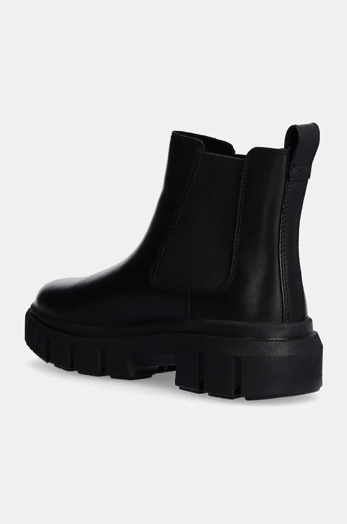 Obuwie Timberland Sztyblety skórzane Greyfield Chelsea TB0A5ZCG0011 czarny