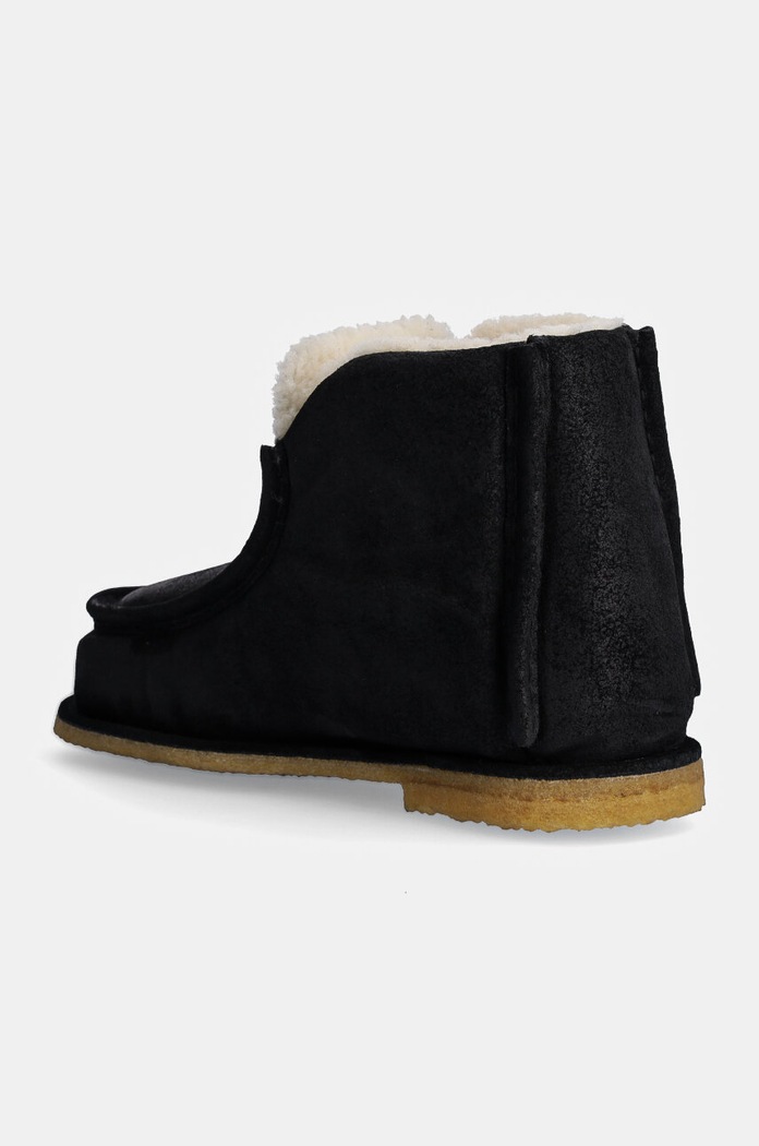 Обувки Велурени апрески JW Anderson Ankle Boot ANW43065A.999 черен
