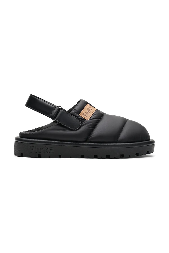 Kućne papuče Flufie Jet Black crna CLG5002.JET.BLACK