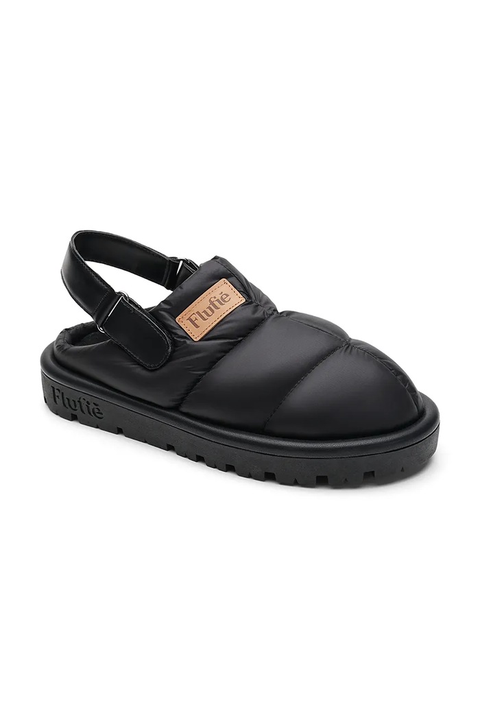 Kućne papuče Flufie Jet Black CLG5002.JET.BLACK crna AW24