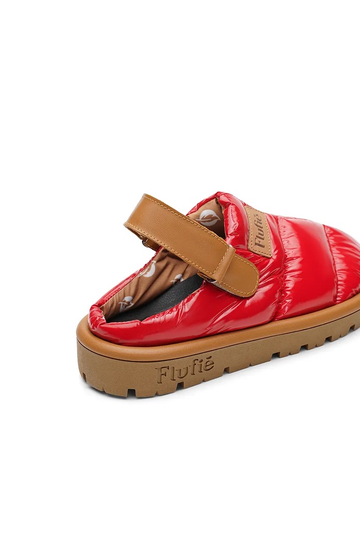 Obuwie Flufie kapcie CLG5003.RED czerwony