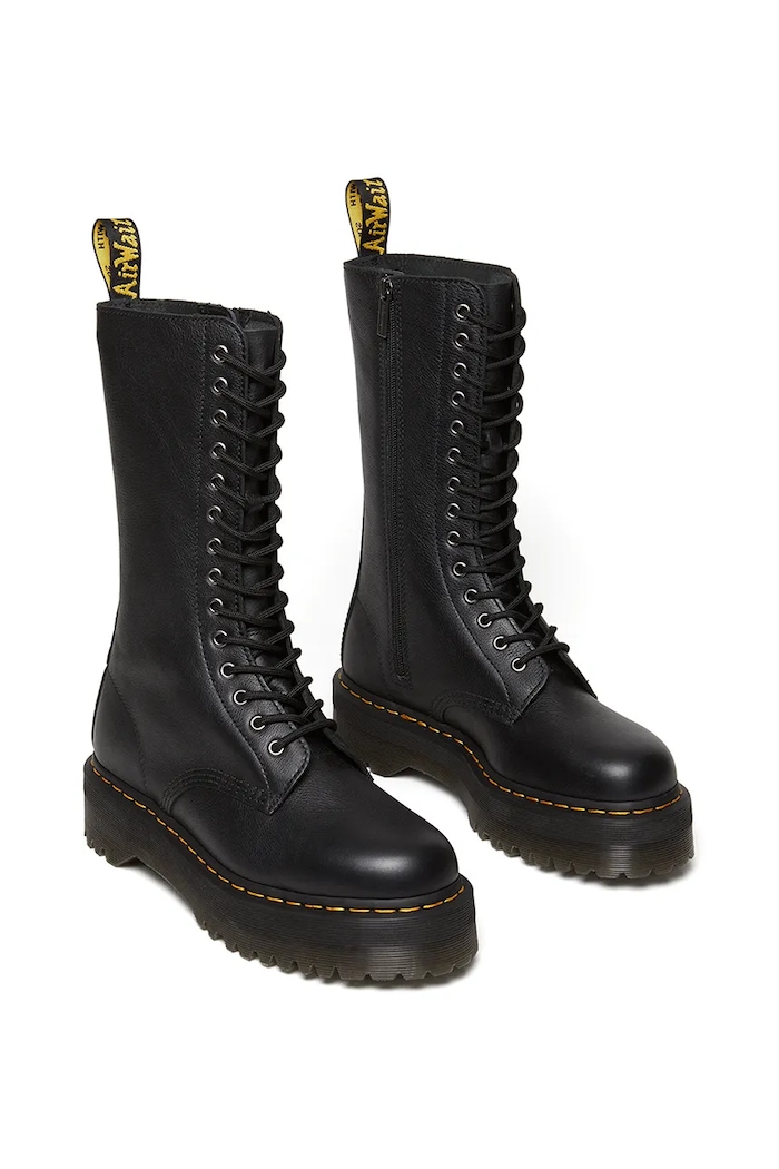 Dr. Martens Workery skórzane 1b99 Quad DM31426001 czarny AW24