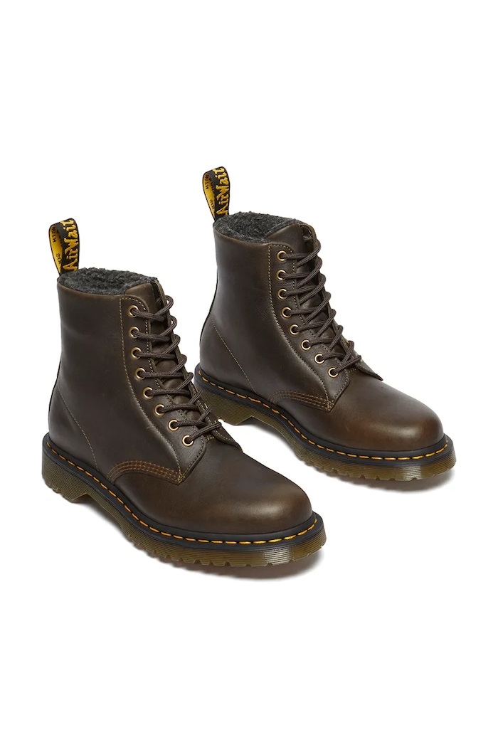 Kožené workery Dr. Martens 1460 Wl DM31873538 hnědá AW24