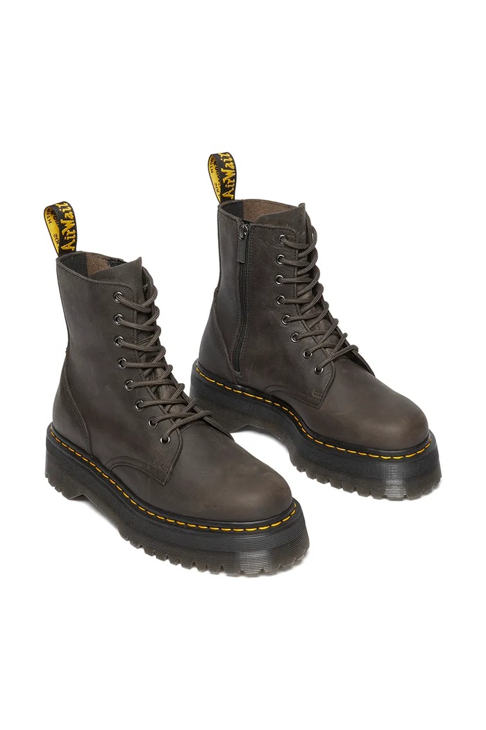 Кожени кубинки Dr. Martens Jadon DM31985057 кафяв AW24