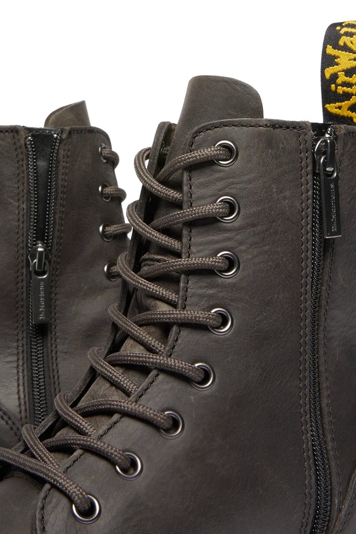 Обувки Кожени кубинки Dr. Martens Jadon DM31985057 кафяв