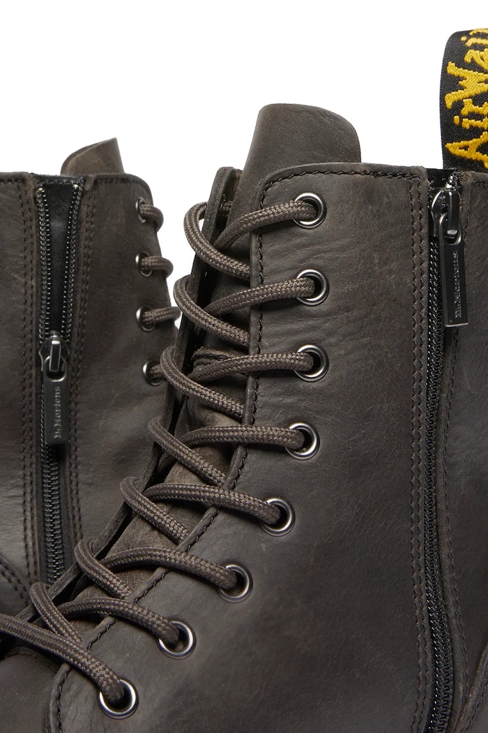 Обувки Кожени кубинки Dr. Martens Jadon DM31985057 кафяв
