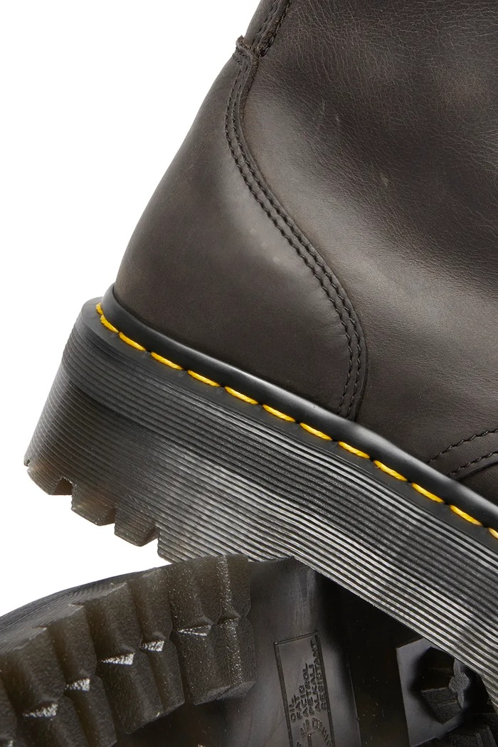 Кожени кубинки Dr. Martens Jadon кафяв DM31985057