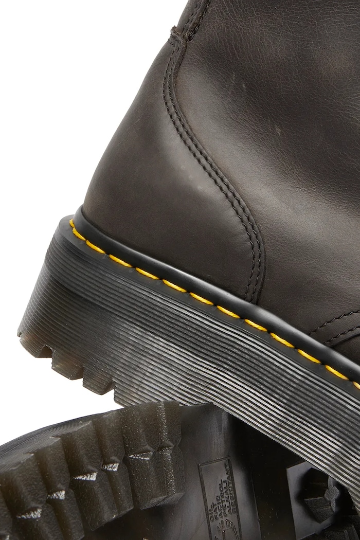 Кожени кубинки Dr. Martens Jadon кафяв DM31985057