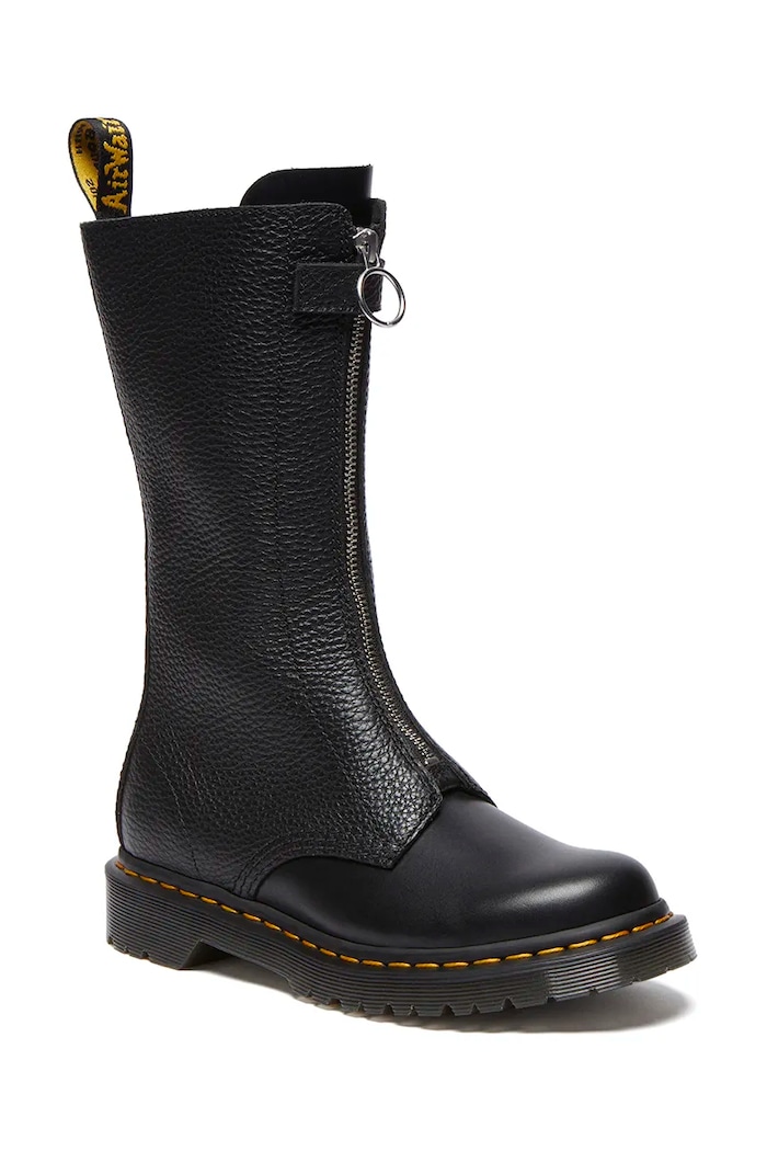 Кожаные полусапожки Dr. Martens 1b99 Frnt Zip DM32053001