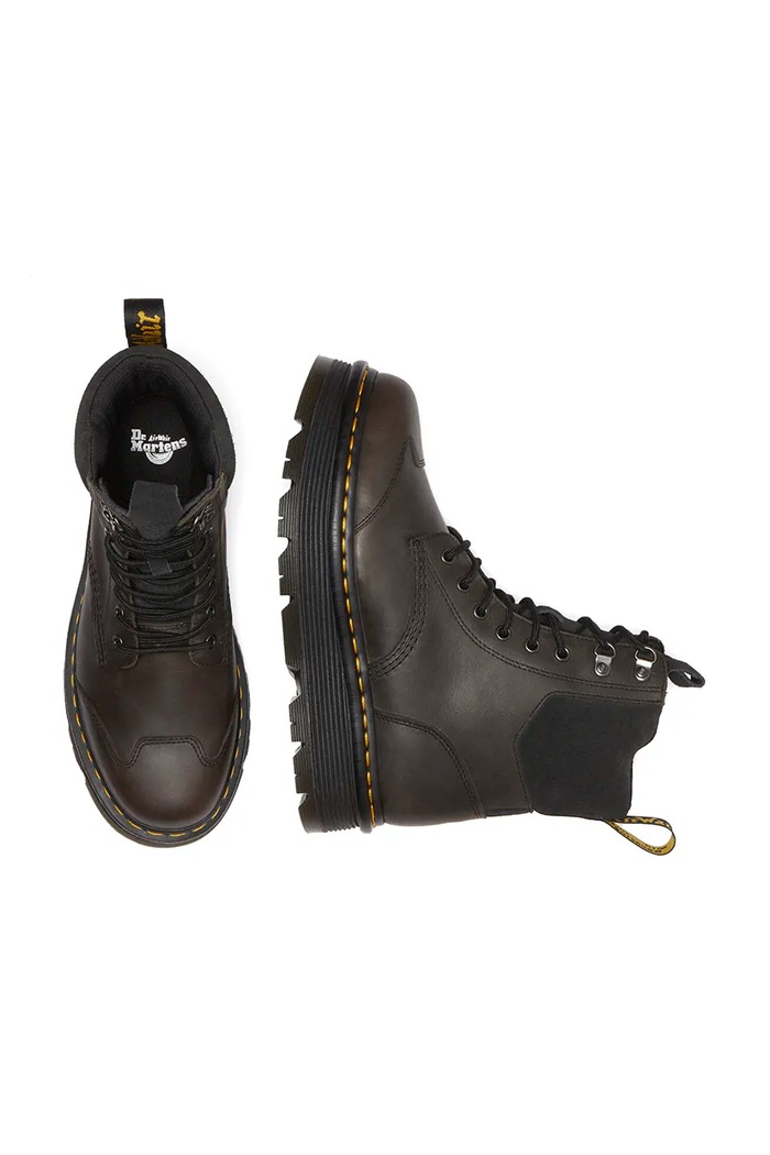 Kožne čizme Dr. Martens Zebzag 8 Tie DM32116733