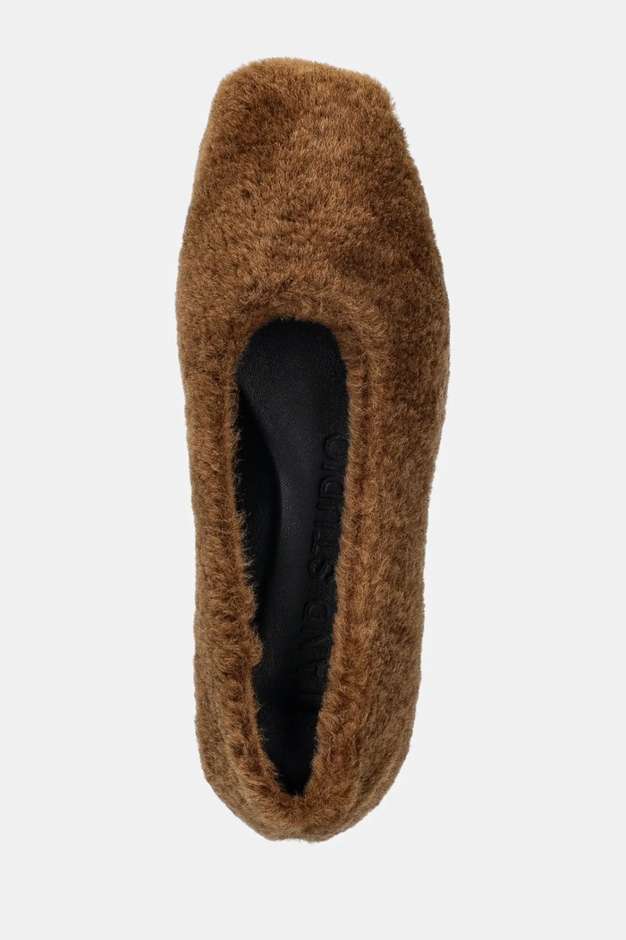 Baleríny Stand Studio Alice Ballet Flat hnědá 62245.9139