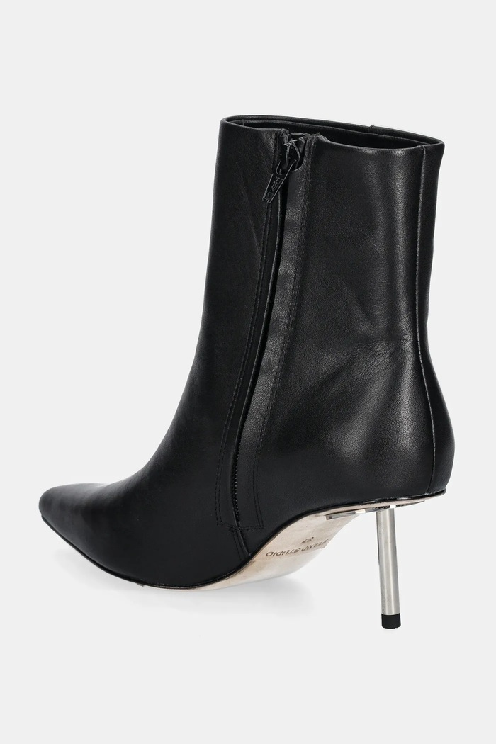 Παπούτσια Δερμάτινες μπότες Stand Studio Madison Studded Boot 66335.7770 μαύρο