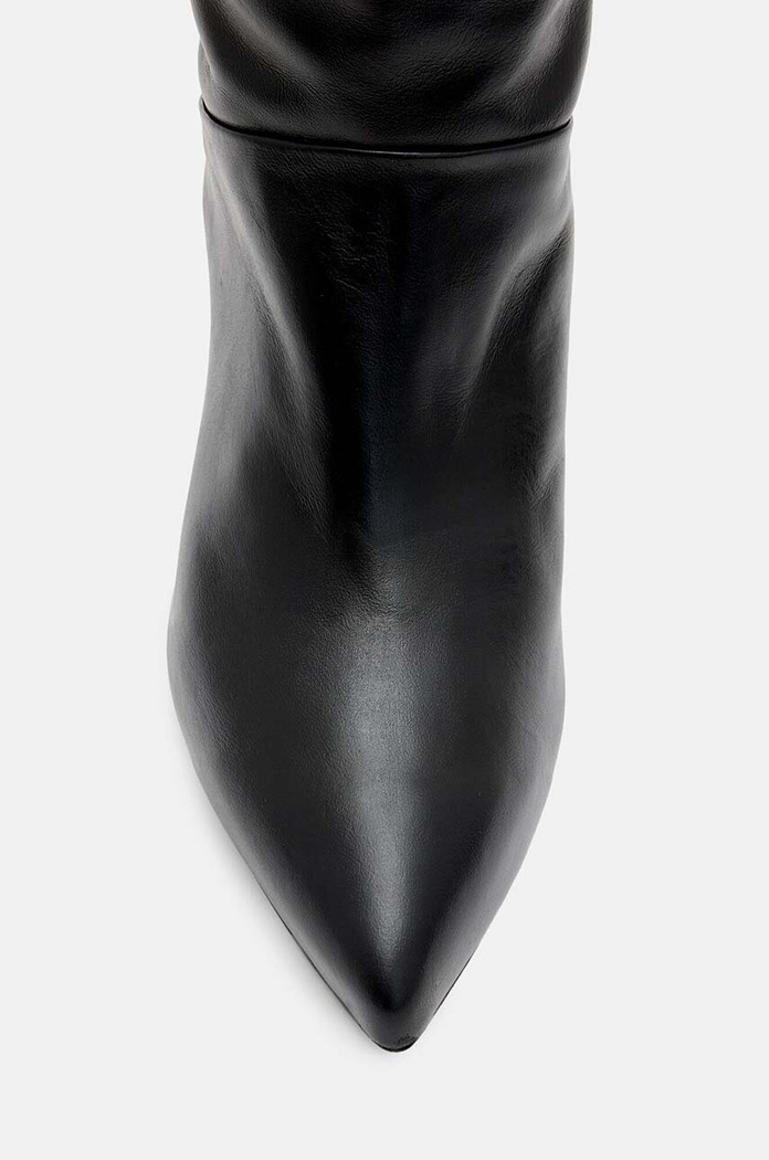 Încălțăminte AllSaints cizme de piele Odyssey Boot W101FB negru