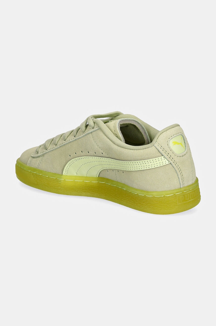 Boty Puma Semišové sneakers boty Puma Suede Classic Translucent 398818 zelená