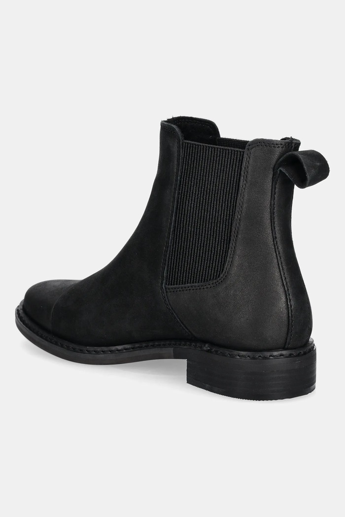Obuv Nubukové chelsea čižmy Toms CHARLIE 10018925 čierna