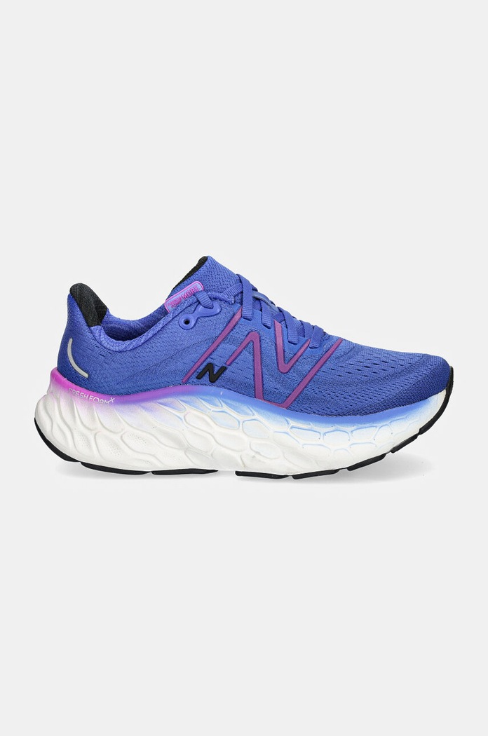 New Balance pantofi de alergat Fresh Foam X More v4 WMORCT4 albastru AW24