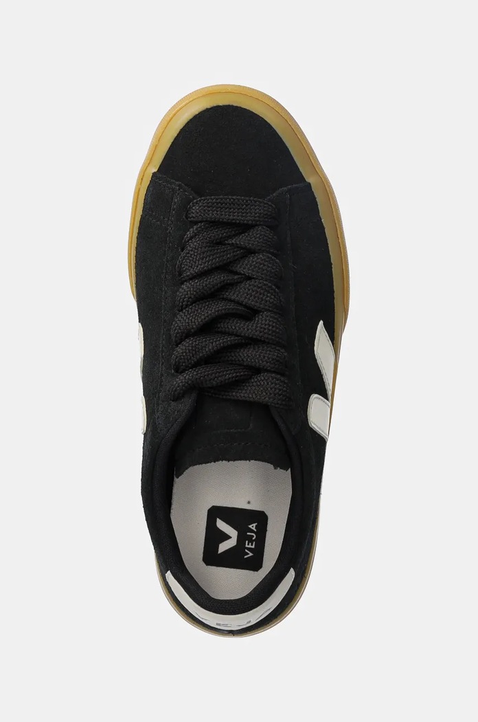 Veja sneakersy zamszowe Campo czarny CP0303692A