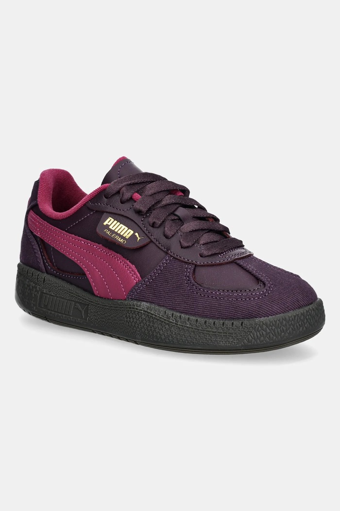 Tenisky Puma Palermo Moda Corduroy Wns textilní burgundské 398529