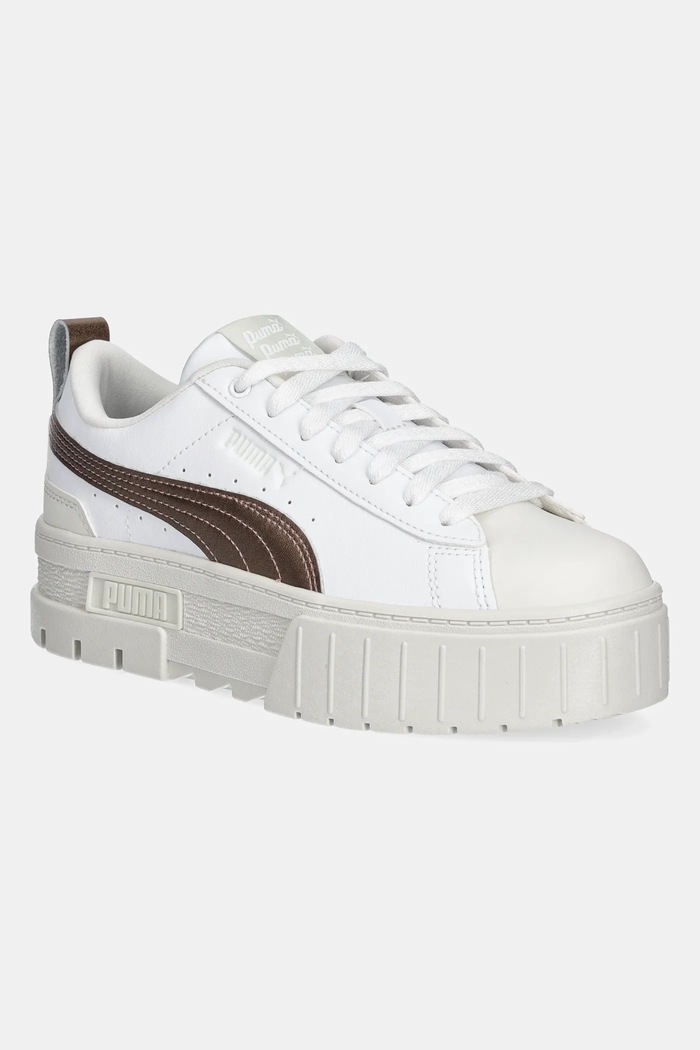 Puma sneakersy Mayze Glow-Up Wns imitacja skóry licowej biały 398384