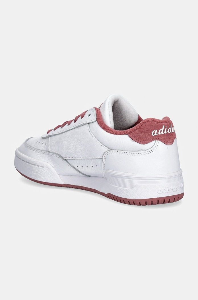 Obuwie adidas Originals sneakersy skórzane Court Super IF9420 biały