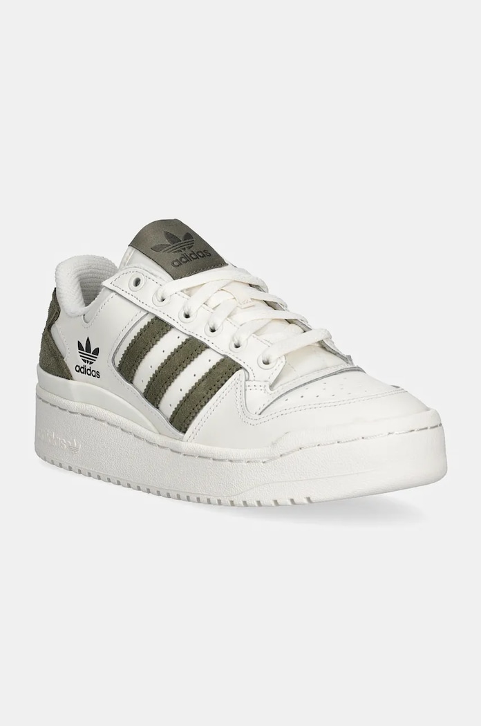 Tenisice adidas Originals Forum Bold imitacija zrnate kože bež IF9519