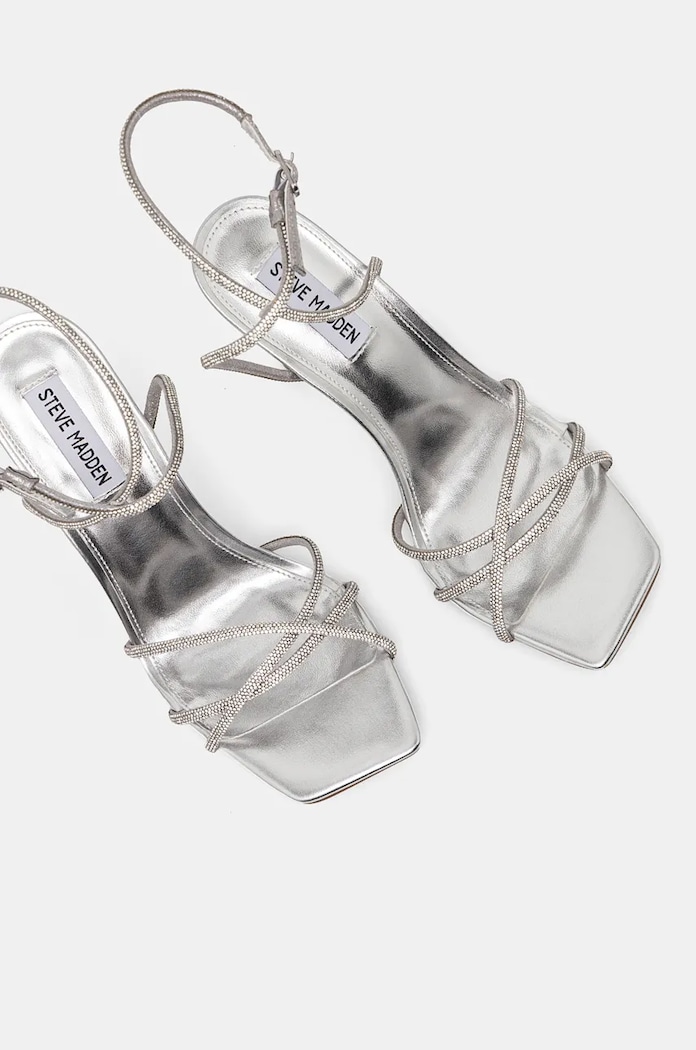 Sandale Steve Madden Slayed SM11002948.968 srebrna
