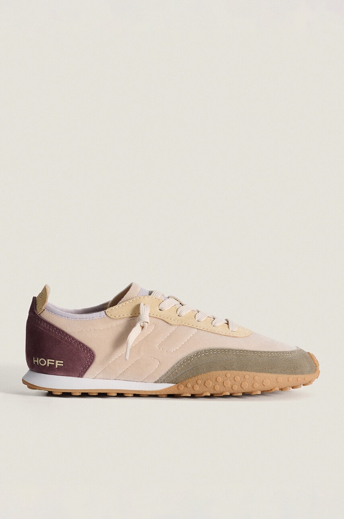 Semišové sneakers boty Hoff RAVEN plochá hnědá 22410001
