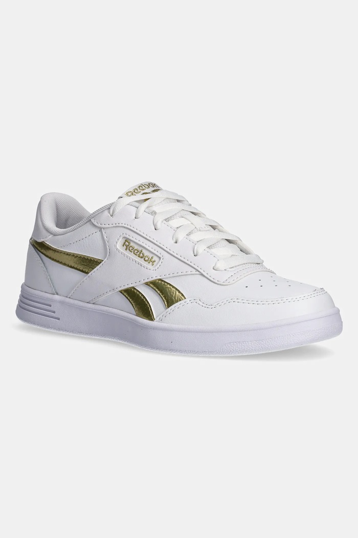 Kožené sneakers boty Reebok Classic REEBOK COURT ADVANCE potažená kůže bílá 100202590