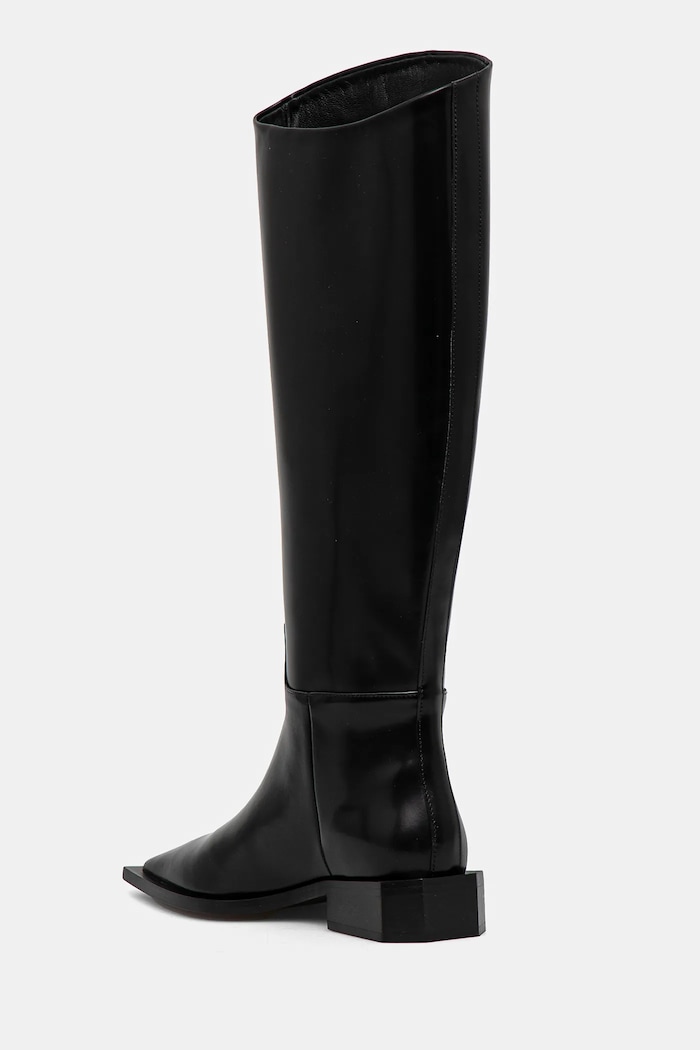 Încălțăminte Vanda Novak ghete de piele Giselle Giselle.Cristal.Black negru