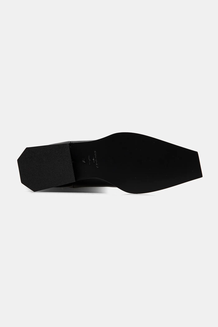 Vanda Novak ghete de piele Giselle Giselle.Cristal.Black negru