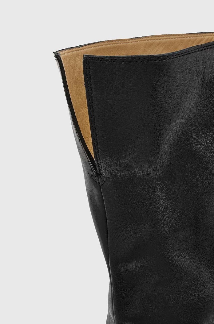 AllSaints kozaki skórzane Reina Boot W096FB czarny