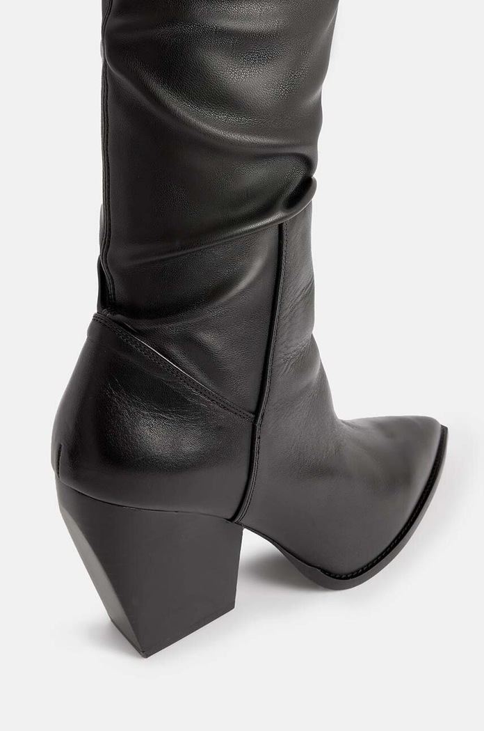 Čizme AllSaints Lara Boot crna W099FB