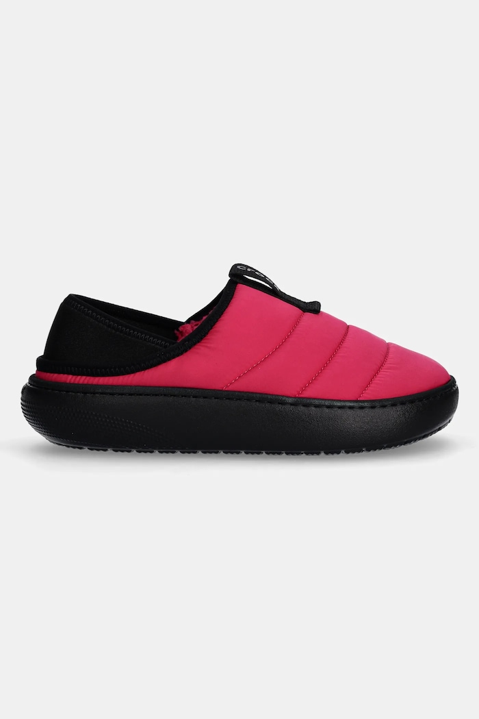 Crocs kapcie Classic Puff Moc 210706.6ZT różowy AW24