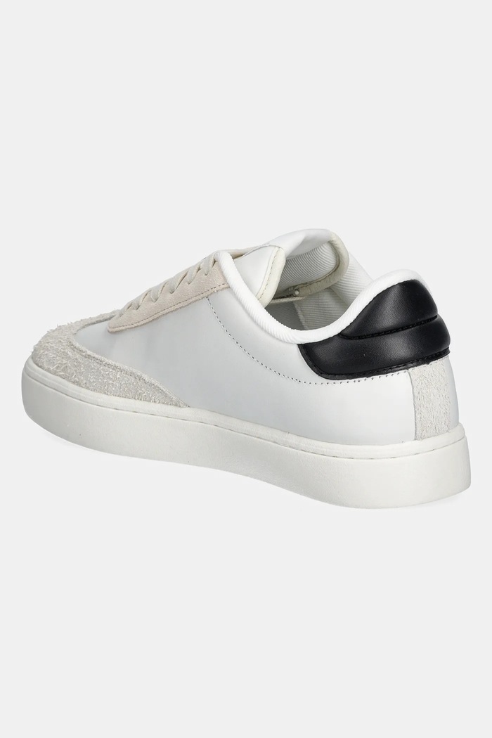 Boty Kožené sneakers boty Calvin Klein Jeans CLASSIC CUPSOLE LOW YM0YM01272 bílá