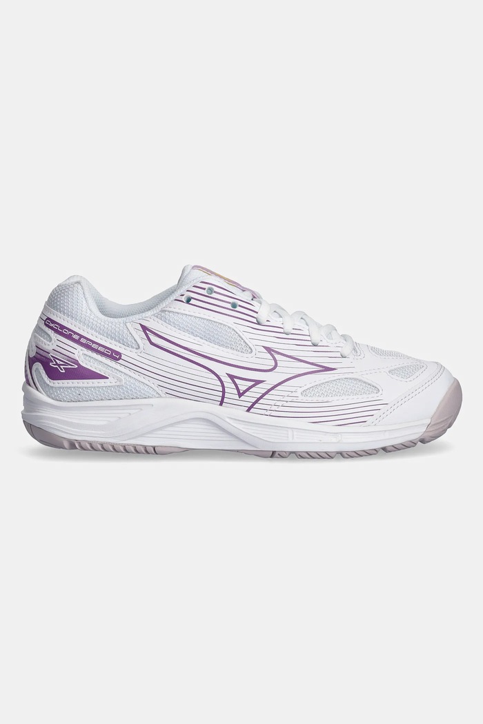 Mizuno Încălțăminte de interior Cyclone Speed 4 V1GC2380 alb AW24