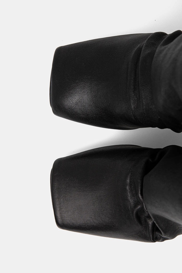 Rick Owens Lilies csizma CANTILEVER 11 fekete LI02D5801.LS.09