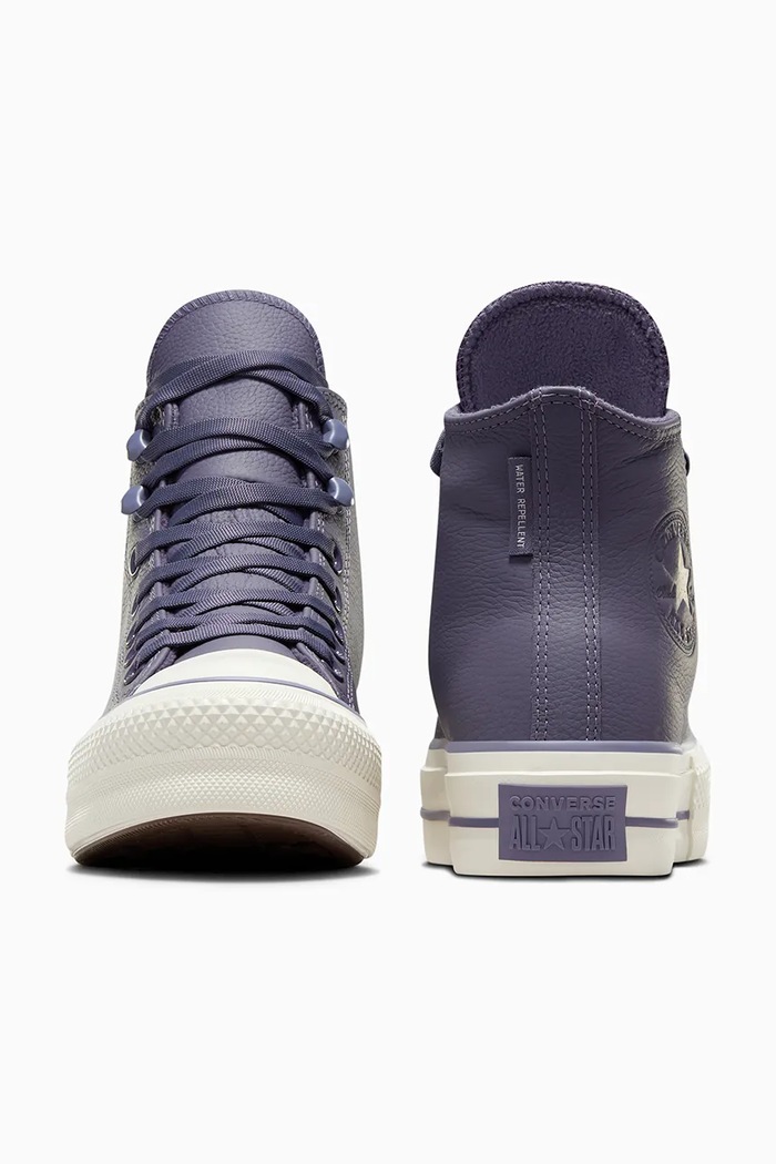 Cipők Converse bőr sneaker Chuck Taylor All Star Lift A11159C lila